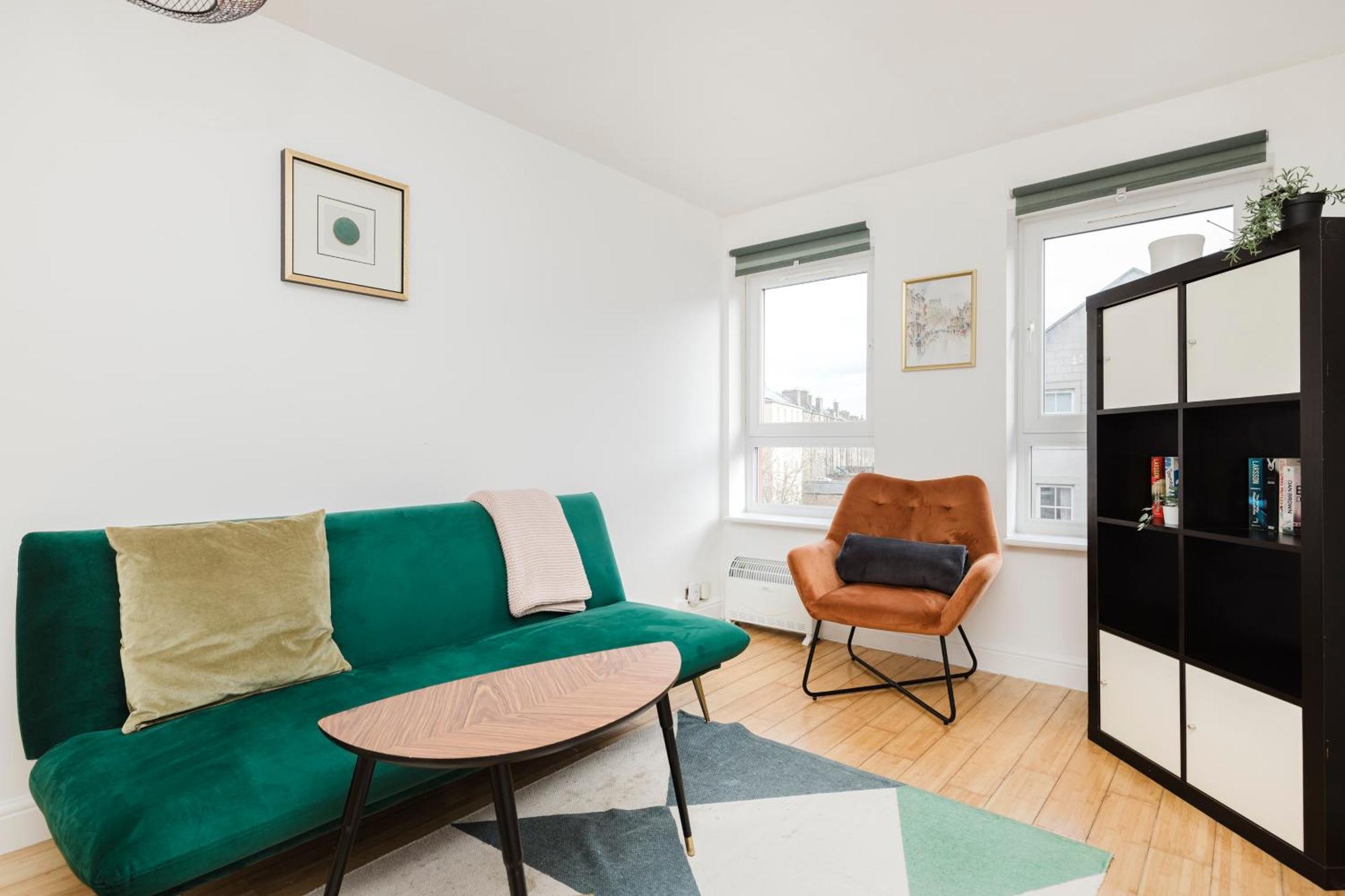 Joivy Welcoming Flat Near Park Apartment Edinburgh Exterior photo